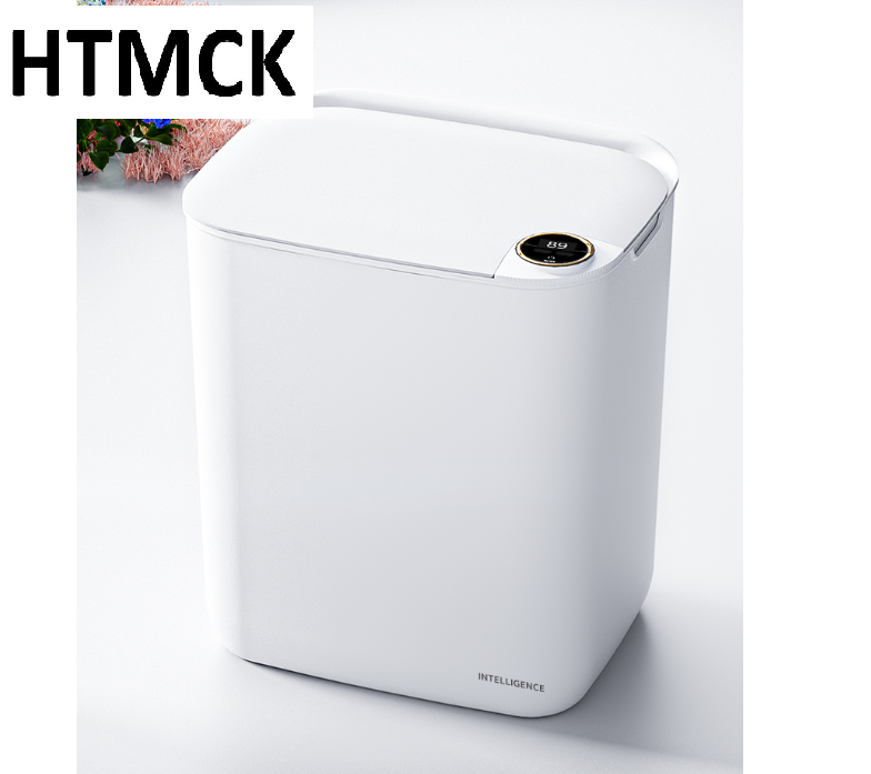 Commercial Kitchen Bin - ถังขยะอัจฉริยะพร้อมหน้าจอแสดงผล ชาร์จด้วย Type-C ระบบเหนี่ยวนำ สำหรับห้องครัว ห้องน้ำ