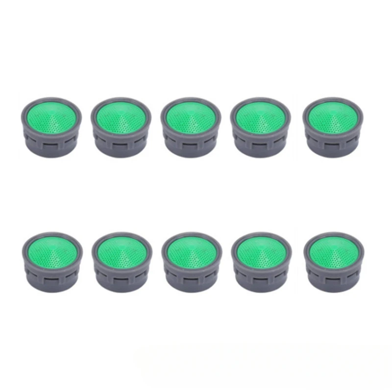 Commercial Kitchen Tap - หัวกรองก๊อกน้ำแบบกันน้ำกระเด็น 10 ชิ้น อุปกรณ์เสริมสำหรับห้องครัว ไส้กรองด้านใน หัวกรองแบบฟองอากาศ
