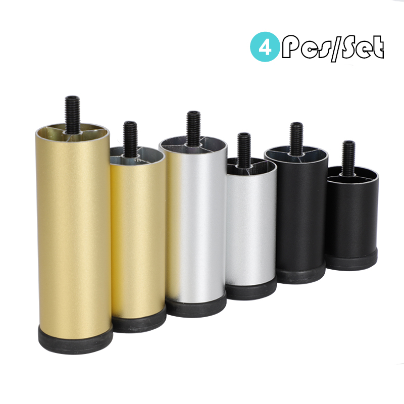 Commercial Dishwasher Table - 4PCS ปรับขาเฟอร์นิเจอร์ M8 อลูมิเนียมขาโต๊ะสําหรับตู้ทีวี,ตู้เสื้อผ้า,ยกตู้เย็นเครื่องซักผ้าฟุต