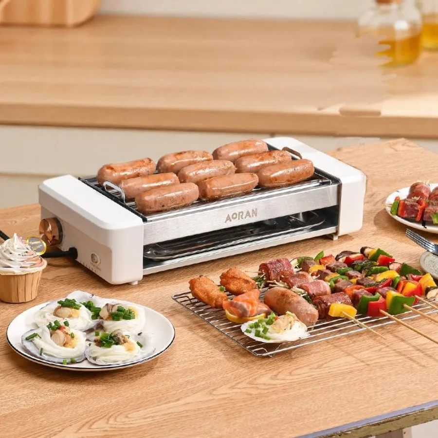 เครื่องย่างไส้กรอกแบบหมุนอเนกป - Hot Dog Roller Grill บทวิจารณ์และราคา