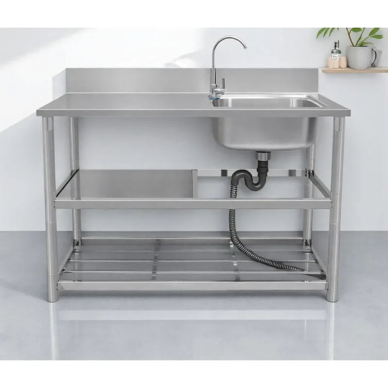 อ่างล้างจานสแตนเลสแบบตั้งพื้นพ - Commercial Kitchen Faucets บทวิจารณ์และราคา