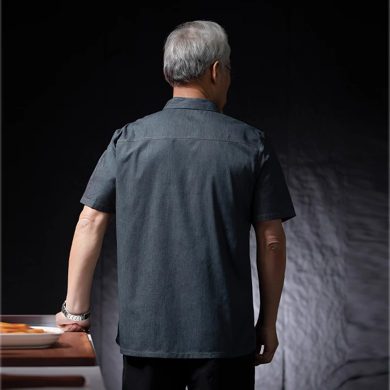 ชุดเชฟชาย ชุดพนักงานบริการอาหา - Commercial Kitchen Services บทวิจารณ์และราคา