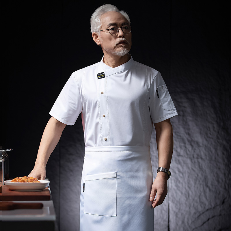 ชุดเชฟชาย ชุดพนักงานบริการอาหา - Commercial Kitchen Services บทวิจารณ์และราคา