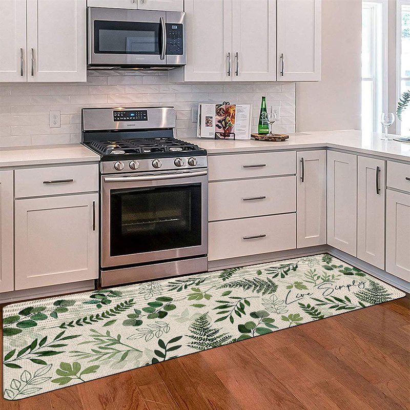 พรมปูพื้นลายพฤกษศาสตร์แบบมินิม - Commercial Kitchen Background บทวิจารณ์และราคา