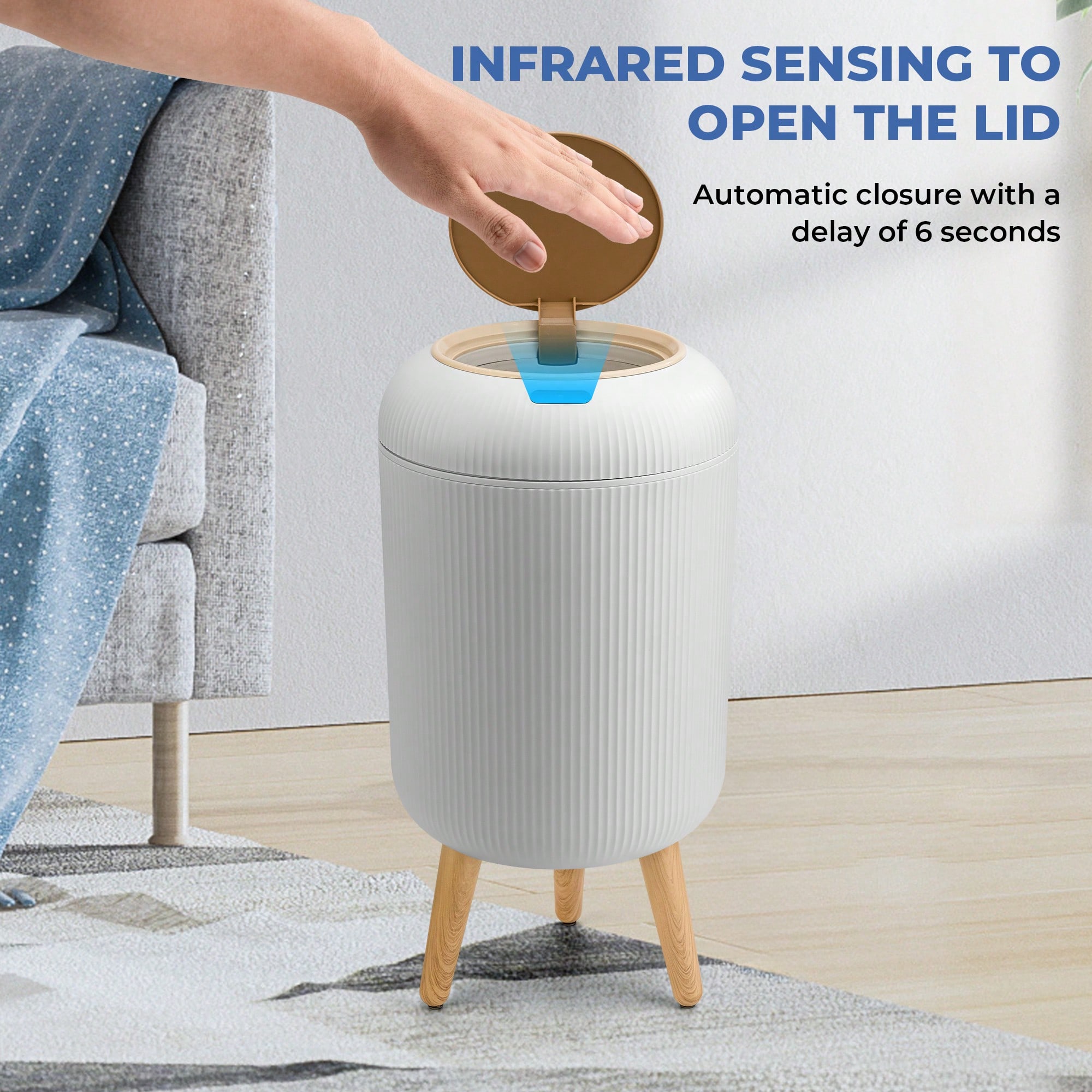 ถังขยะพร้อมเซ็นเซอร์ตรวจจับการ - Commercial Kitchen Bin บทวิจารณ์และราคา