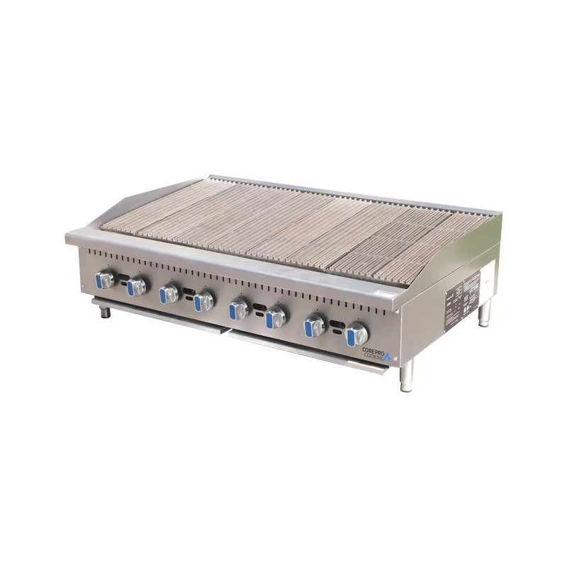 เตาย่างแก๊สสำหรับบาร์บีคิวขนาด - Commercial Kitchen Parts & Service บทวิจารณ์และราคา