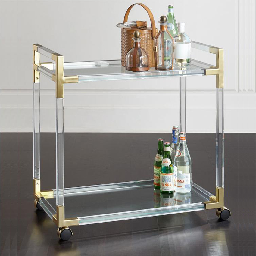 รถเข็นโรงแรมอะคริลิกใสและสแตนเ - Commercial Kitchen And Bar บทวิจารณ์และราคา