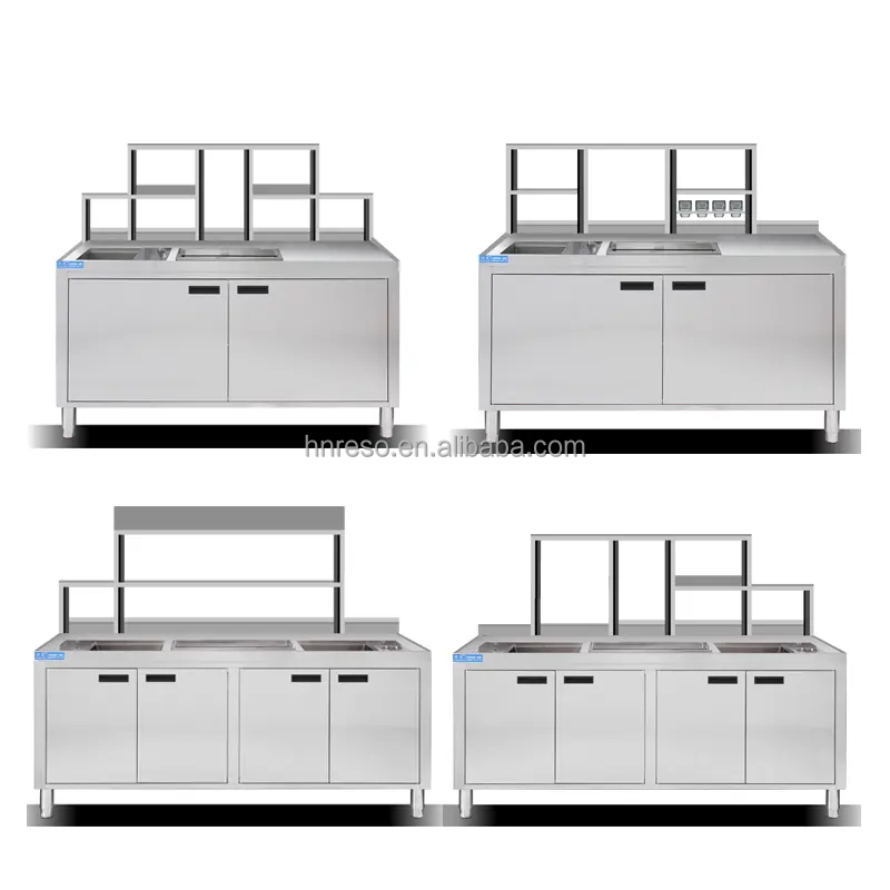 ร้านชานมสำเร็จรูป เคาน์เตอร์น้ - Commercial Dishwasher Table บทวิจารณ์และราคา