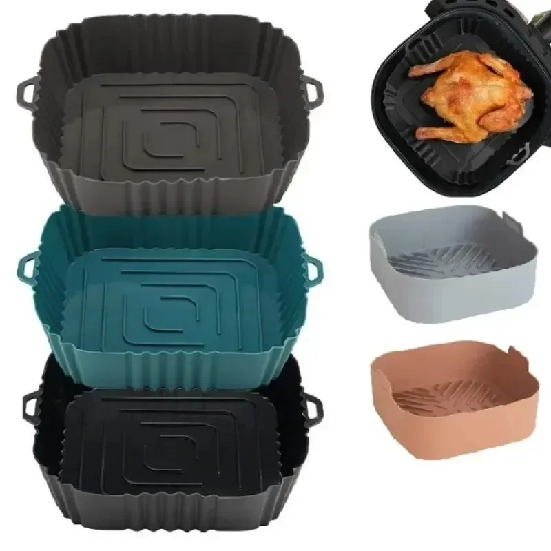ตะกร้าซิลิโคนสำหรับหม้อทอดไร้น - Commercial Kitchen Cooking บทวิจารณ์และราคา
