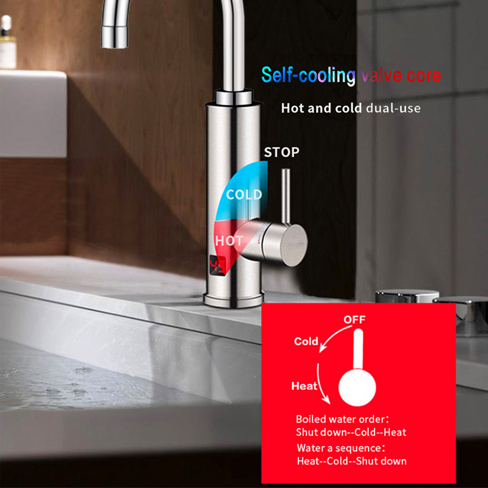 เครื่องทำน้ำอุ่นไฟฟ้า 3000 วัต - Commercial Kitchen Tap บทวิจารณ์และราคา
