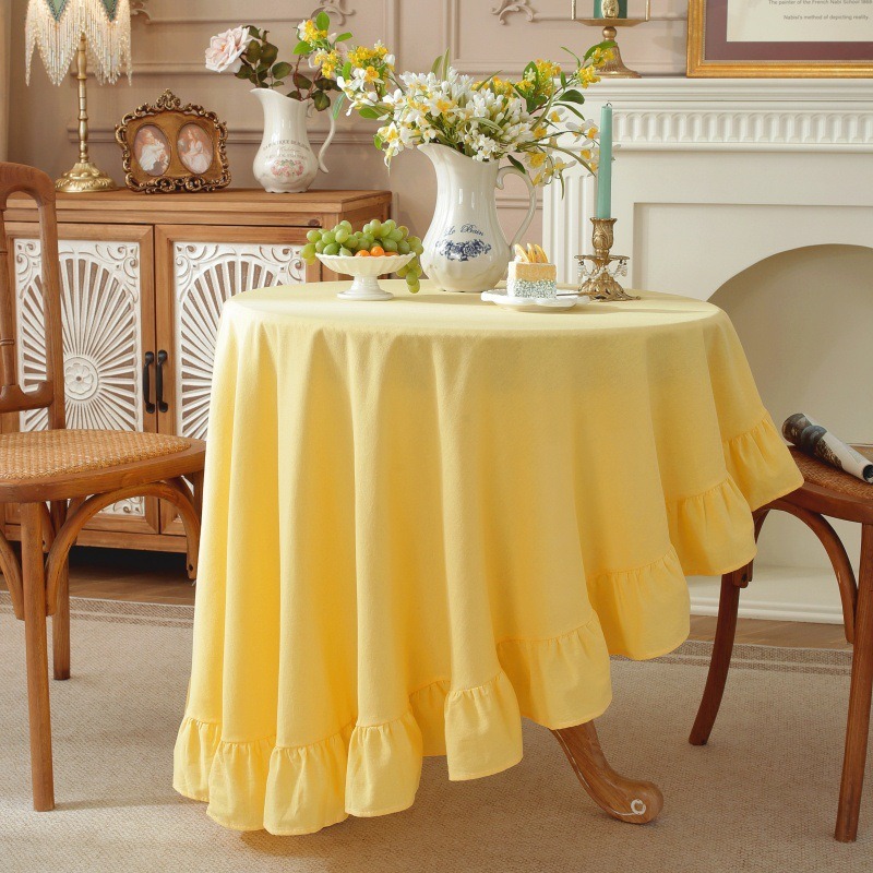 ผ้าปูโต๊ะทรงกลมสีพื้น ผ้าฝ้ายซ - Commercial Dishwasher Table บทวิจารณ์และราคา