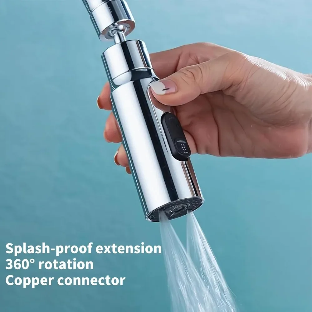 1 PC 3 IN1 ยืดหยุ่นก๊อกน้ําห้อ - Commercial Kitchen Faucets บทวิจารณ์และราคา