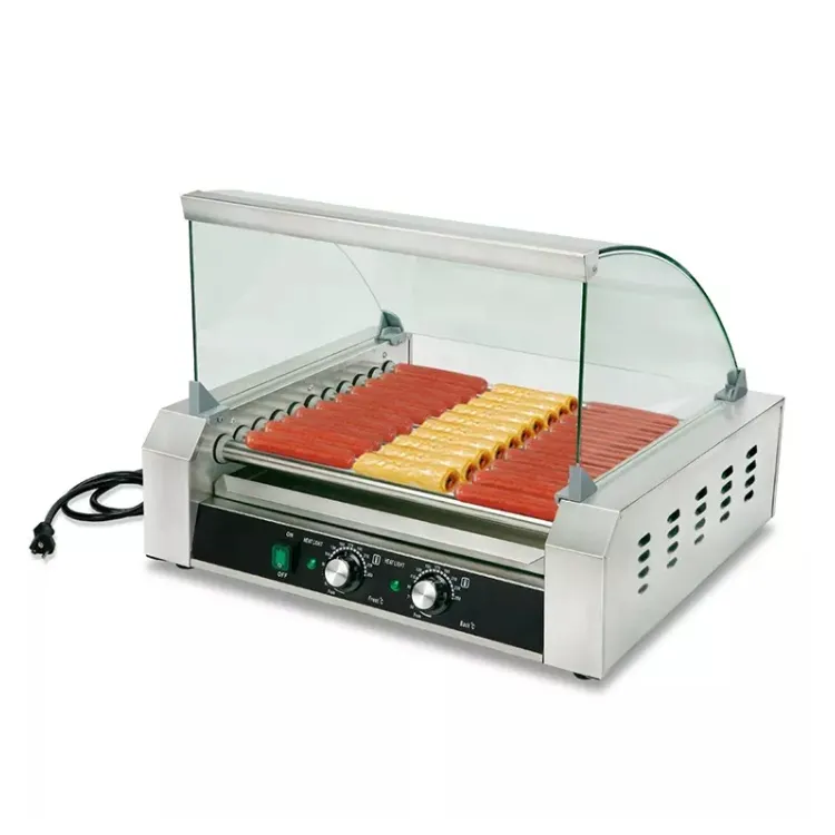 เครื่องทำฮอทดอก 11 แท่ง 27 ช่อ - Hot Dog Roller Grill บทวิจารณ์และราคา