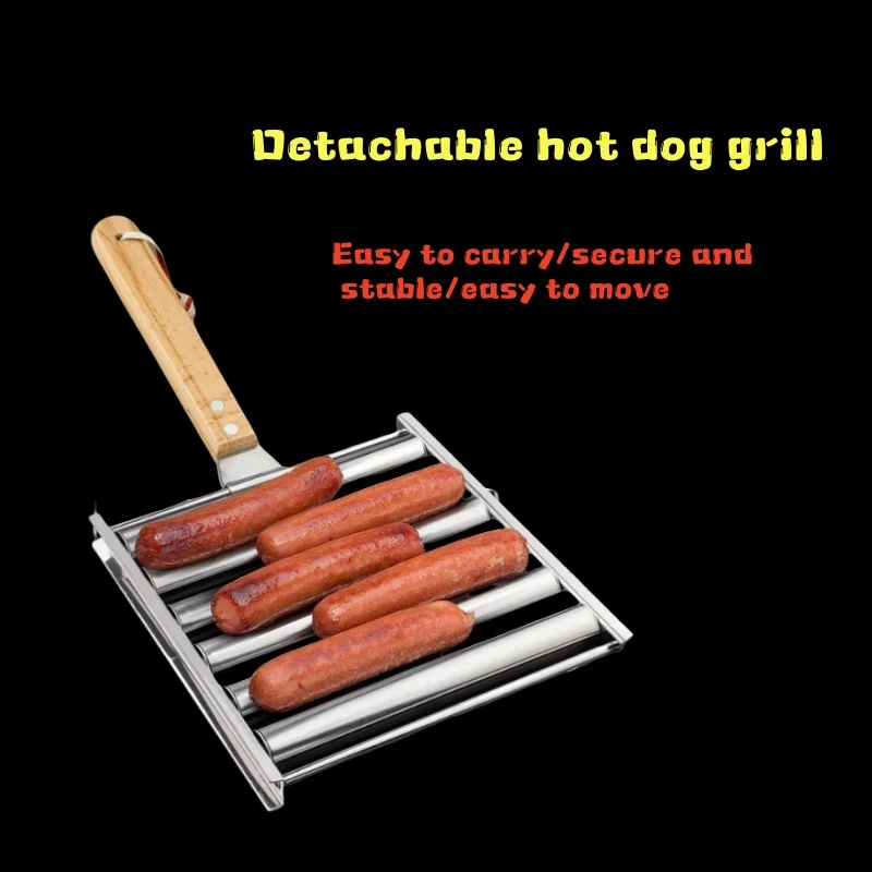 ที่ย่างไส้กรอกแบบลูกกลิ้งพร้อม - Hot Dog Roller Grill บทวิจารณ์และราคา