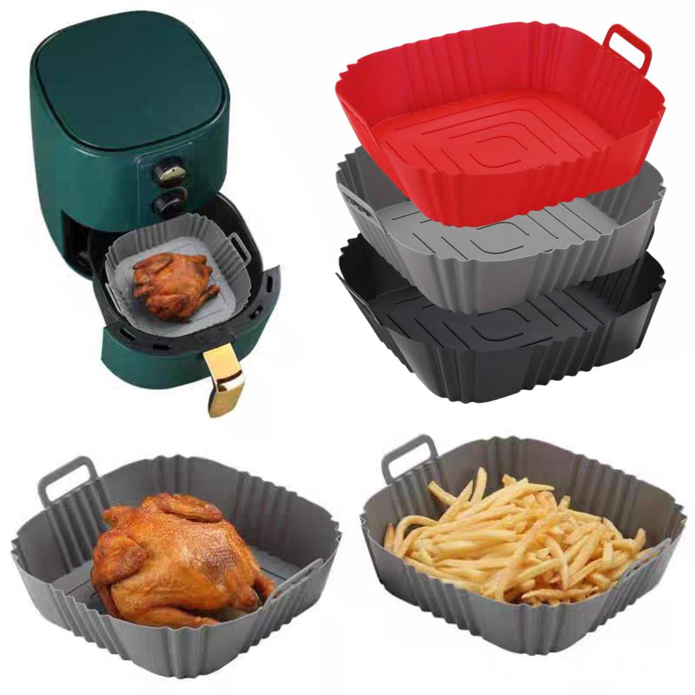 แผ่นรองซิลิโคนสำหรับหม้อทอดไร้ - Commercial Kitchen Cooking บทวิจารณ์และราคา