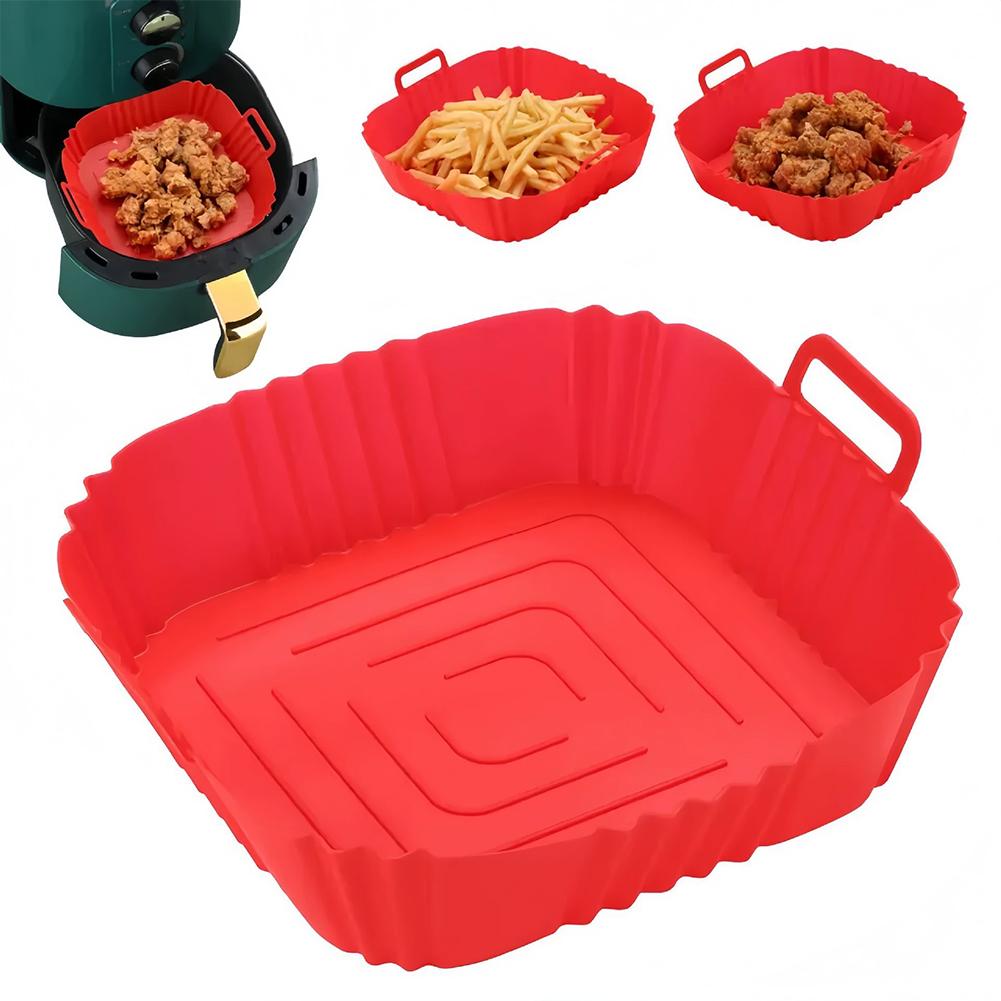 แผ่นรองซิลิโคนสำหรับหม้อทอดไร้ - Commercial Kitchen Cooking บทวิจารณ์และราคา