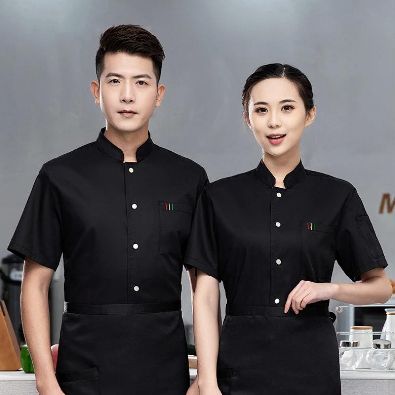 ชุดยูนิฟอร์มเชฟชายหญิง แขนสั้น - Commercial Kitchen Services บทวิจารณ์และราคา
