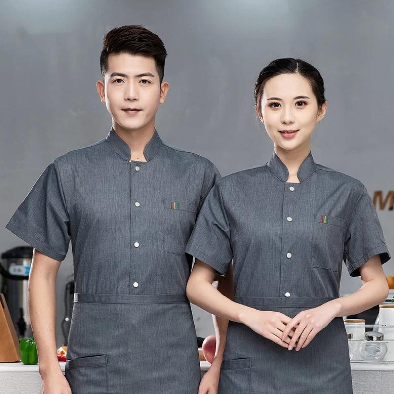 ชุดยูนิฟอร์มเชฟชายหญิง แขนสั้น - Commercial Kitchen Services บทวิจารณ์และราคา