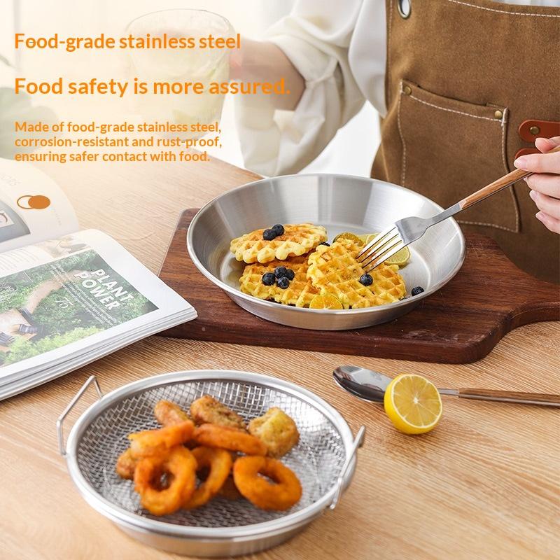 ตะกร้ากรองน้ำมันสแตนเลสแบบใช้ซ - Commercial Kitchen Oil Filter บทวิจารณ์และราคา