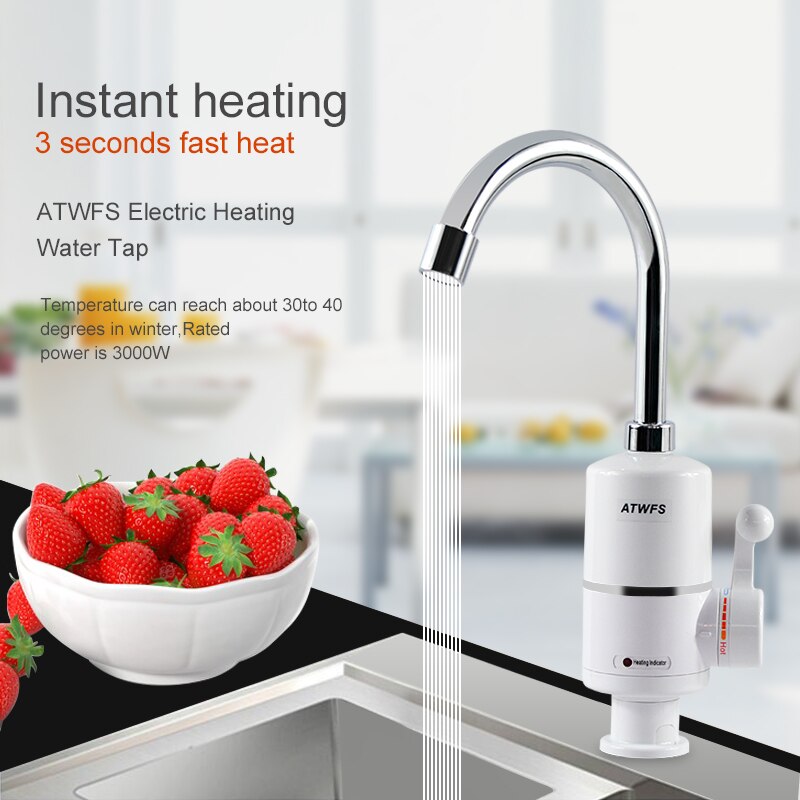 Atwfs เครื่องทำน้ำอุ่นไฟฟ้าแบบ - Commercial Kitchen Tap บทวิจารณ์และราคา