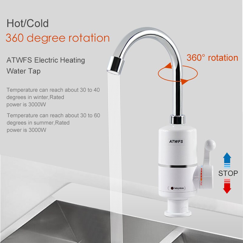 Atwfs เครื่องทำน้ำอุ่นไฟฟ้าแบบ - Commercial Kitchen Tap บทวิจารณ์และราคา