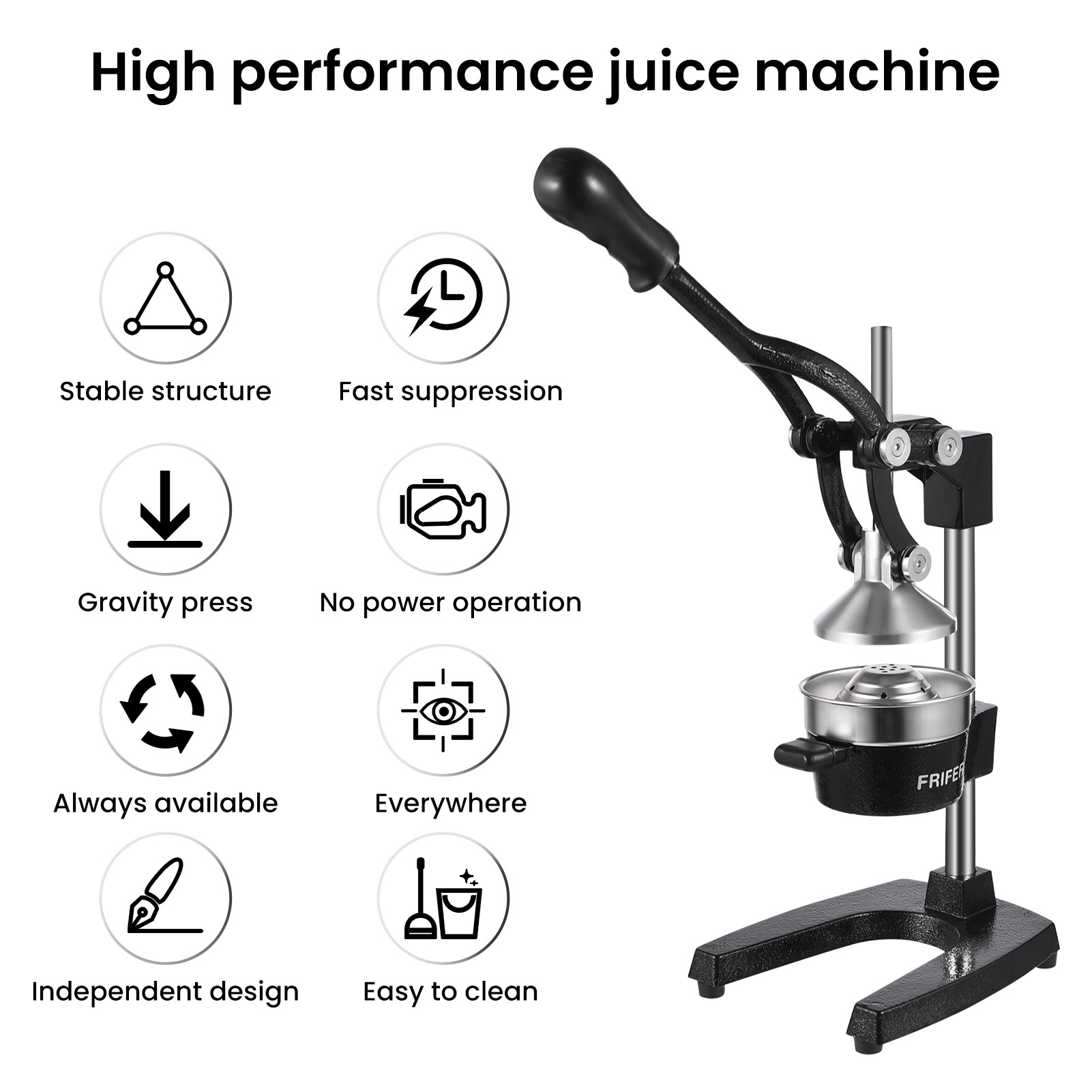 เครื่องคั้นน้ำผลไม้แบบมือหมุน  - Commercial Kitchen And Bar บทวิจารณ์และราคา