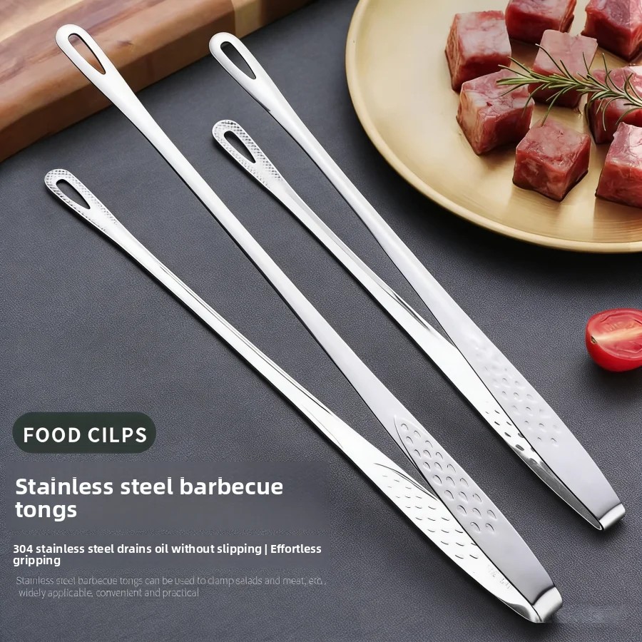 ที่คีบอาหารสแตนเลส ทนความร้อน  - Commercial Kitchen Cooking บทวิจารณ์และราคา