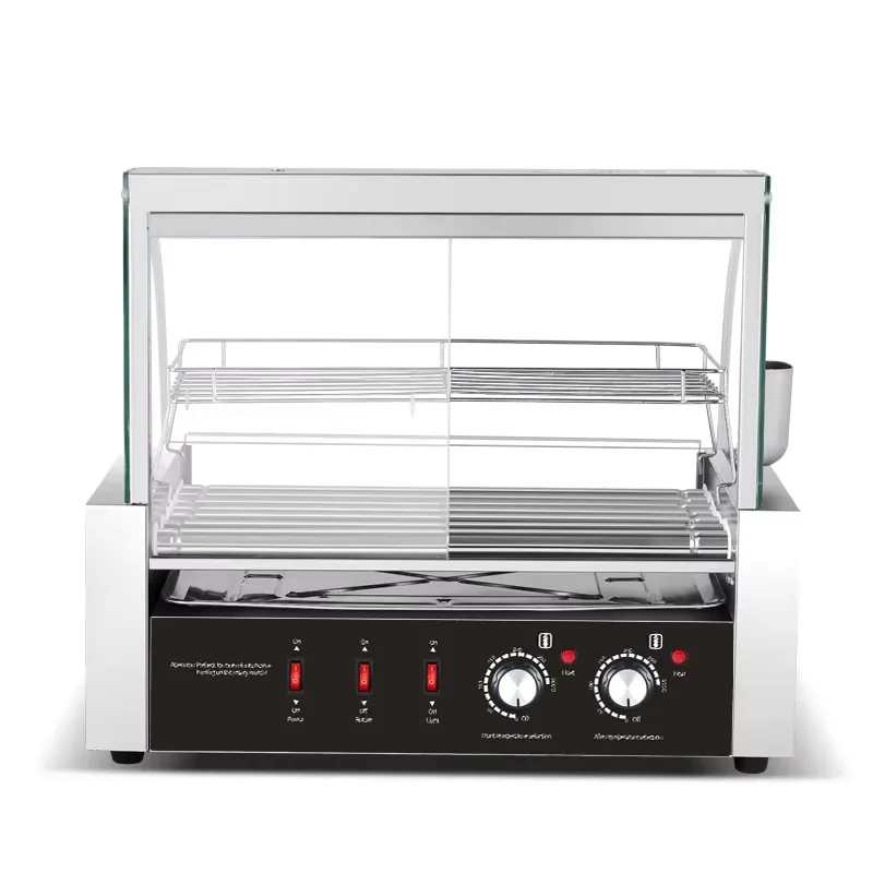เครื่องย่างฮอทดอกสแตนเลสเชิงพา - Hot Dog Roller Grill บทวิจารณ์และราคา