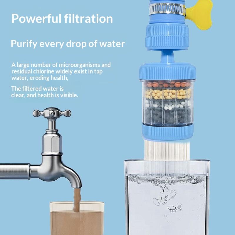 ตัวกรองน้ำก๊อกน้ำ หมุนได้ 360  - Commercial Kitchen Tap บทวิจารณ์และราคา