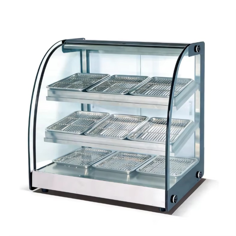 ตู้โชว์อาหารไฟฟ้าแบบโค้ง ทำจาก - Commercial Kitchen Parts & Service บทวิจารณ์และราคา